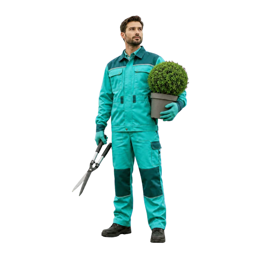 Profesional de mantenimiento de jardines
