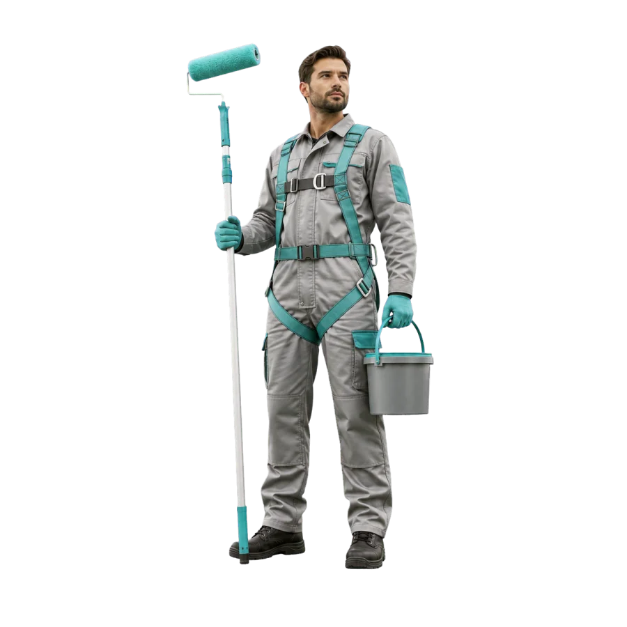 Profesional de pintura exterior